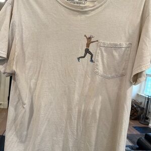 Travis Scott x Virgil Abloh Astroworld Tour 2018 T-Shirt Size Large Rare Graphic